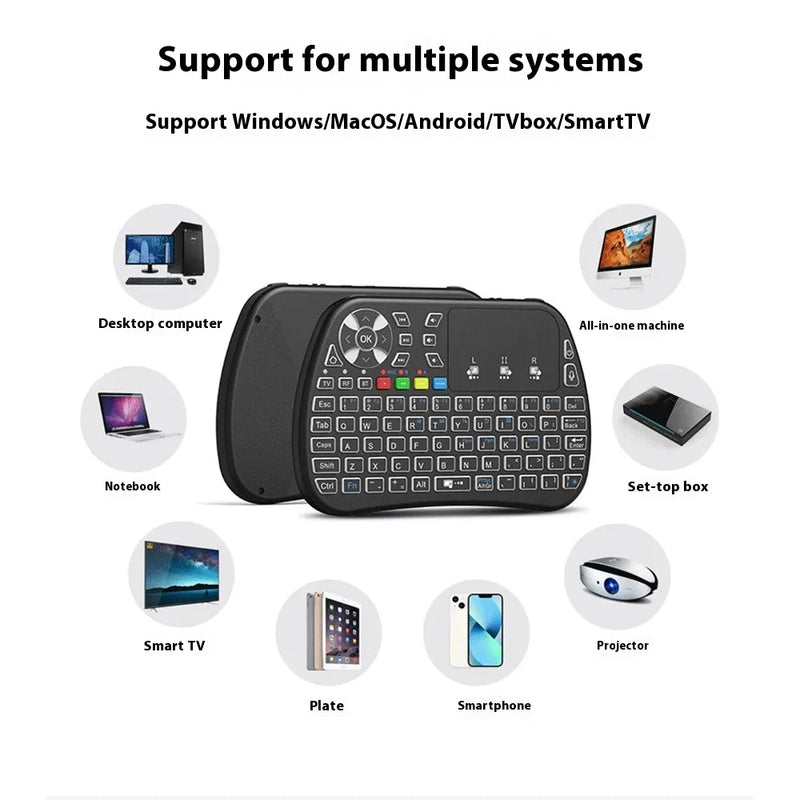 V6 Mini Wireless Keyboard